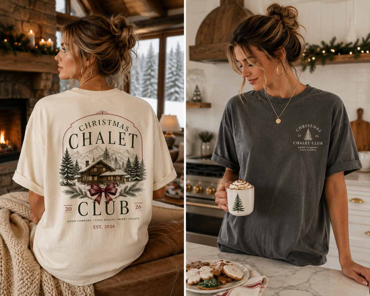 Christmas Chalet Club - Light Short Sleeve